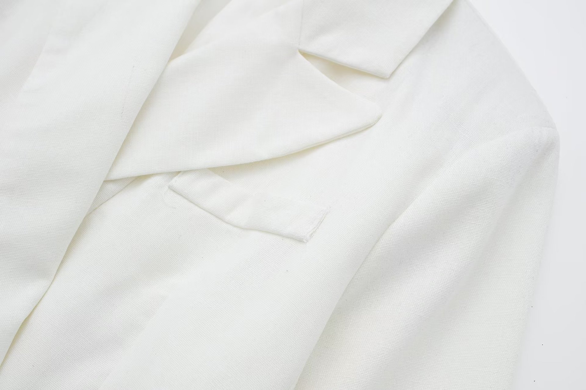 157g Weight Long Sleeve Sleeve Length Viscose fiber Fabric Type Pants Sets Sets Type 3 Pieces Set Quantity Daily Occasion Turndown Neckline Regular Fit Fit Type Solid Color Pattern Summer, Spring Season Women's Gender Business, Classic Style Style Women's Long Sleeve Blazers Business Classic Style Solid Color 126