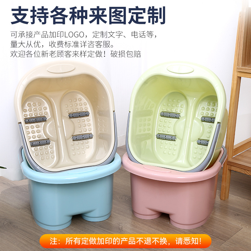 Fuente de suministro de bañera de pies bañera de pies lavabos de masaje lavabos de pies domésticos lavabos de terapia de pies dormitorios gruesos lavabos de pies al por mayor