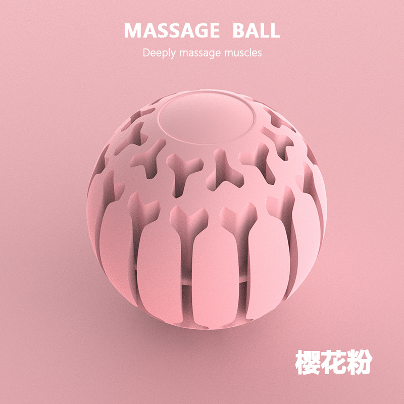 Bola de fascia porosa-Sakura rosa