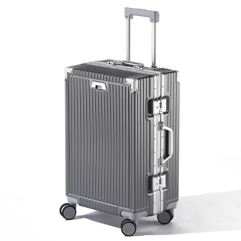 Durable universal capacious suitcase for men and women