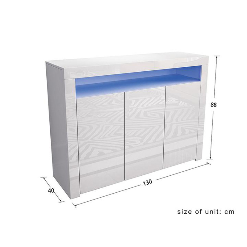 Armario aparador moderno minimalista armario de la cocina sala de estar pared hogar Tazón gabinete de almacenamiento integrado gabinete del vino