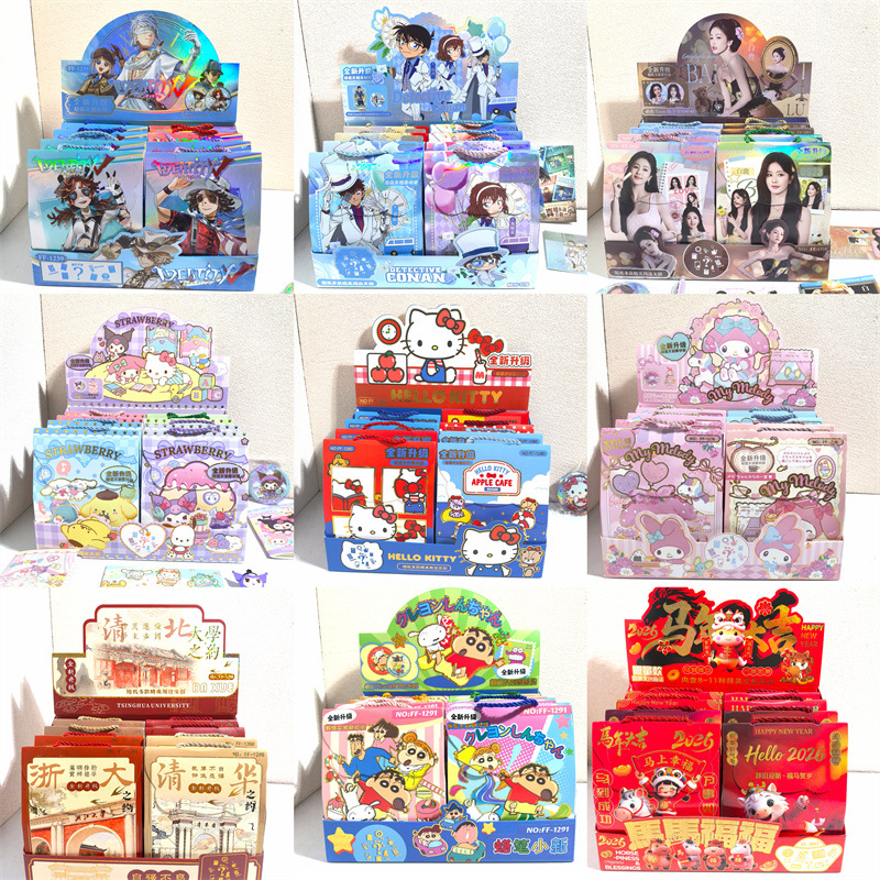 Anime Blind Box Dəftərxana Dəsti - Məktəbli Üçün Sürpriz Hədiyyə