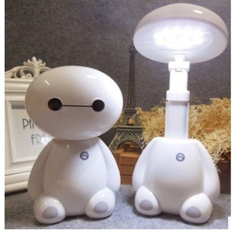 Big white platform lamp