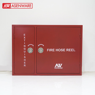 Fire Hose Box Fire Hydrant Dn40/Dn65 Hose Reel Fire Extinguishing Set Export Manufacturer