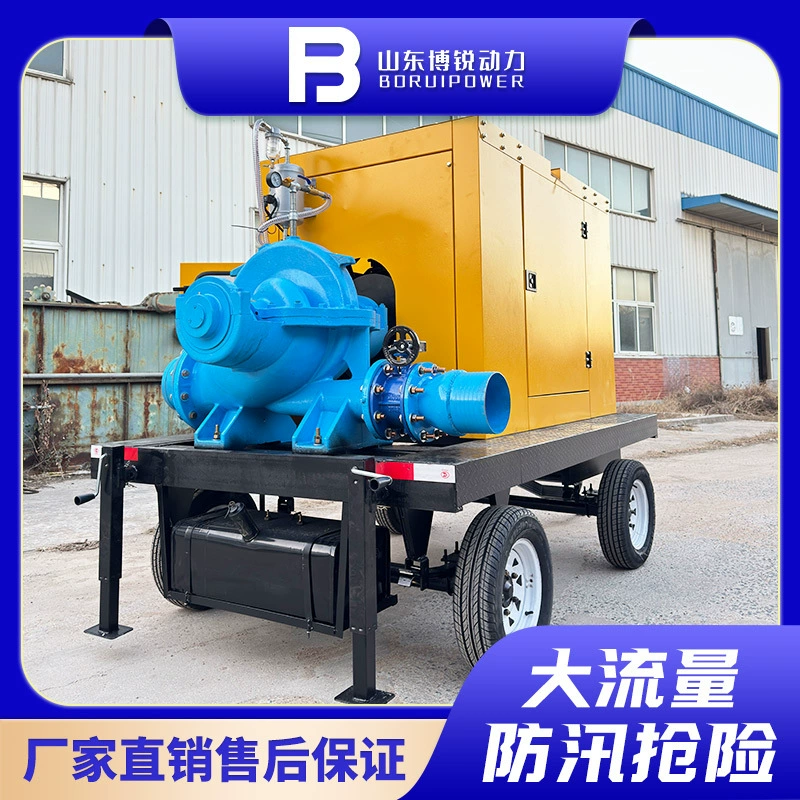 Большой расход с высоким напорным дизельным насосом S-типа с двойным всасыванием 500-кубовый дизельный водяной агрегат водяной насос