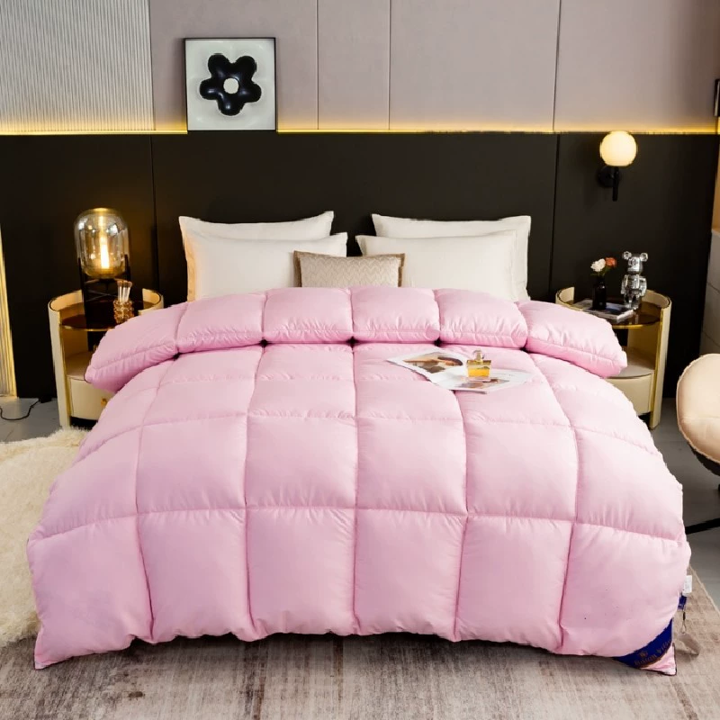 Оптовая Продажа с фабрики Hilton летнее крутое одеяло перо бархатное двойное одеяло ядро осень и зима толстое одеяло Подарочная коробка поколение