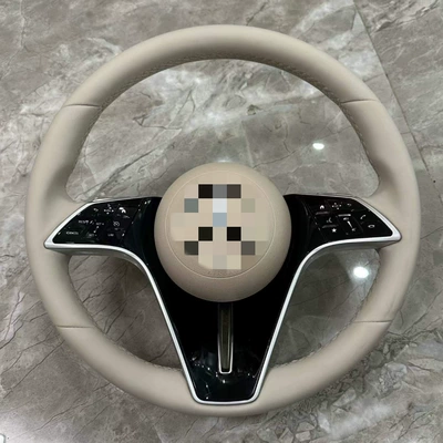 Steering wheel Old Models of Mercedes-Benz E-Class, C-Class - beige