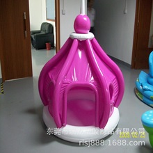 厂家生产做充气房子水池 PVC充气遮阳蓬水池 儿童游泳池尺寸可选