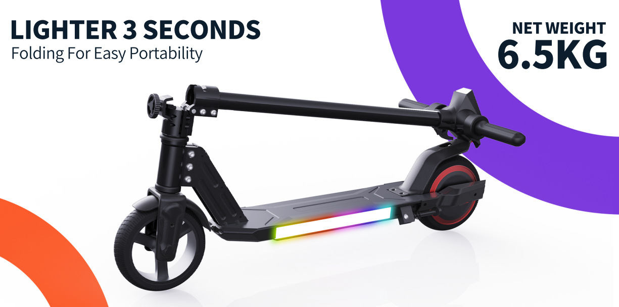 Directly Supplied from the Manufacturer, Ce Certified Foldable Children's Electric Scooter for Older Kids, Export for Foreign Trade