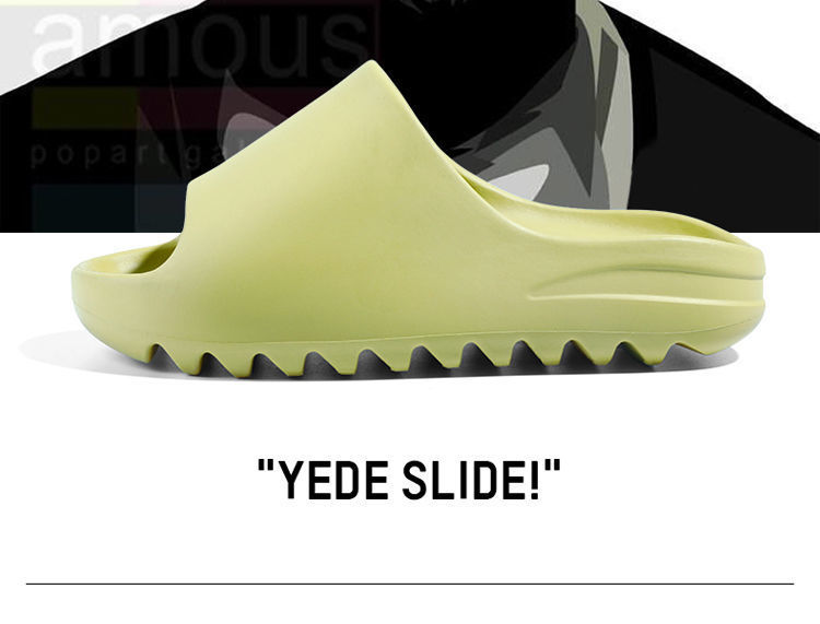 Zapatillas de moda de alta gama con sensación de pisar mierda Nueva pareja Chanclas del mismo estilo para hombres y mujeres Sandalias de playa de suela gruesa_voghion.com