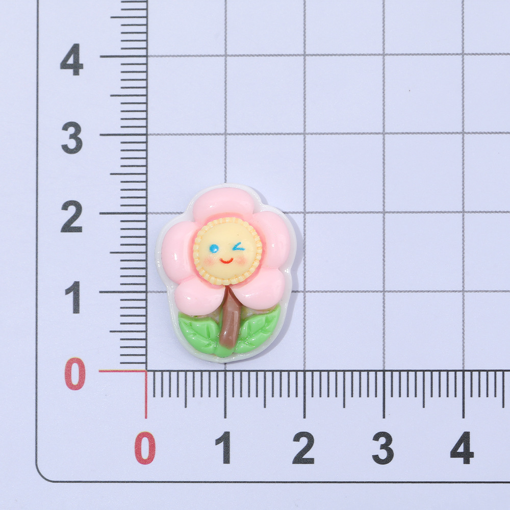Macaron color pastoral abeja mariposa resina accesorios DIY crema pegamento accesorios para el cabello teléfono móvil Shell accesorios hechos a mano al por mayor