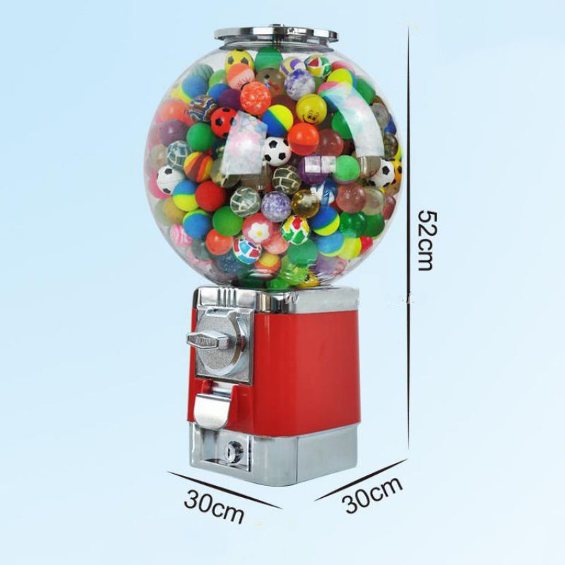 Máquina de torsión de huevos comerciales Máquina de bolas de resorte Máquina de moneda Máquina de huevos Máquina de venta de dulces