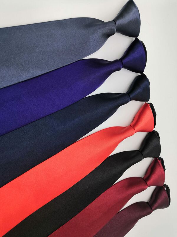 Tie Men's Formal Business Blue Black Knot-Free Zipper Work Professional Shirt Lazy Gift Box Tie Men's Formal Business Blue Black Knot-Free Zipper Work Professional Shirt Lazy Gift Box