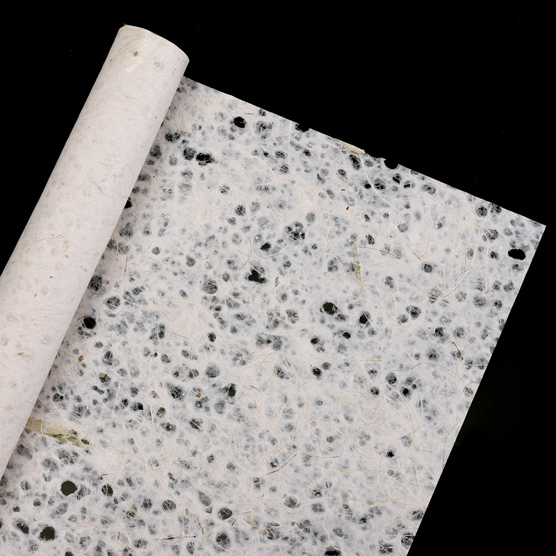 Papel de ensueño hueco de Xiyu Papel de fibra de seda de cáñamo Papel de macarrón de ensueño de alta calidad Papel de arte de flores de embalaje diye hecho a mano