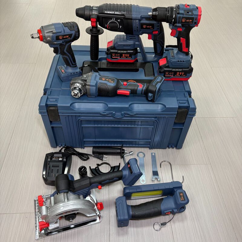 Gongbang 工業用グレードツール (工場) Gongbang リチウム電池ブラシレス 6 点セット (リアル 2000 セル)|undefined