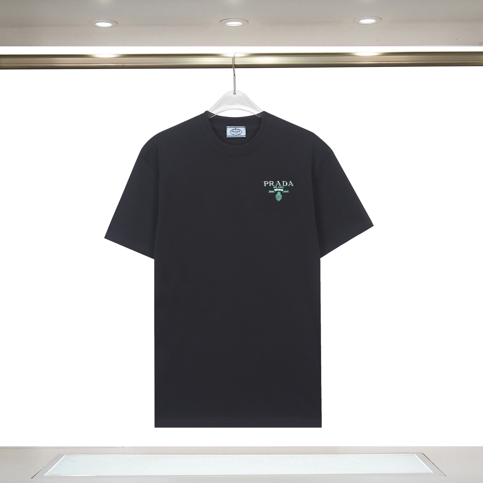 Moda transfronteriza Pujia pareja de manga corta tendencia de verano personalidad creativa color PRA letras impresas camiseta femenina