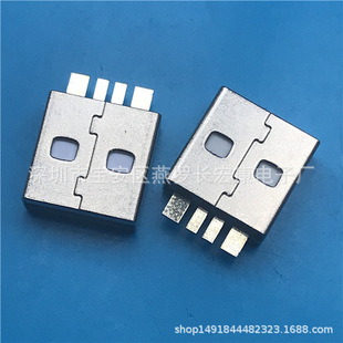 USB 4Pin A�� ����ʽ �����w L=15mm ���L12mm ���Ӽӌ� ������