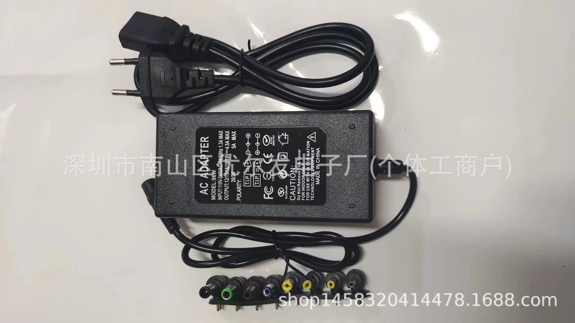 Adaptador de alimentación multifuncional de portátil de 96W 12 - 24V adaptador de alimentación de interfaz universal cargador ajustable image 6