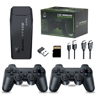 Домашняя аркадная консоль M8 Y3lite, 2.4G беспроводная, HDMI 1080P, Dual Controllers, поддержка Retro PS1