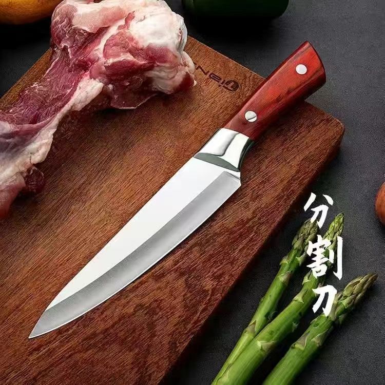 杀猪专用剔骨刀肉联分割尖刀割肉刀具厨师切刀锋利德国精钢宰牛羊-阿里巴巴