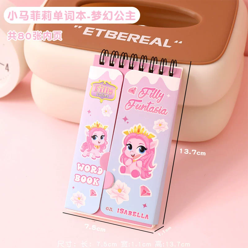 Милая словарная книга Little Pony Фели, англоязычная памятка, обложка, школьные принадлежности, портативная карманная книга, новинка