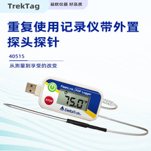 DeltaTRAK 40515/40516 �ظ�ʹ�������¶ȼ�¼����������̽ͷ̽��