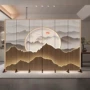 山水移动酒店客厅屏风