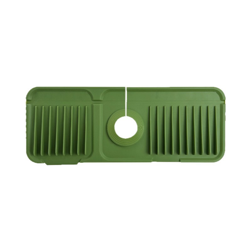 Tapete de silicona tipo botón para desagüe de grifo, para baño y cocina, antideslizante, antisalpicaduras, tapete de almacenamiento para encimera, venta al por mayor