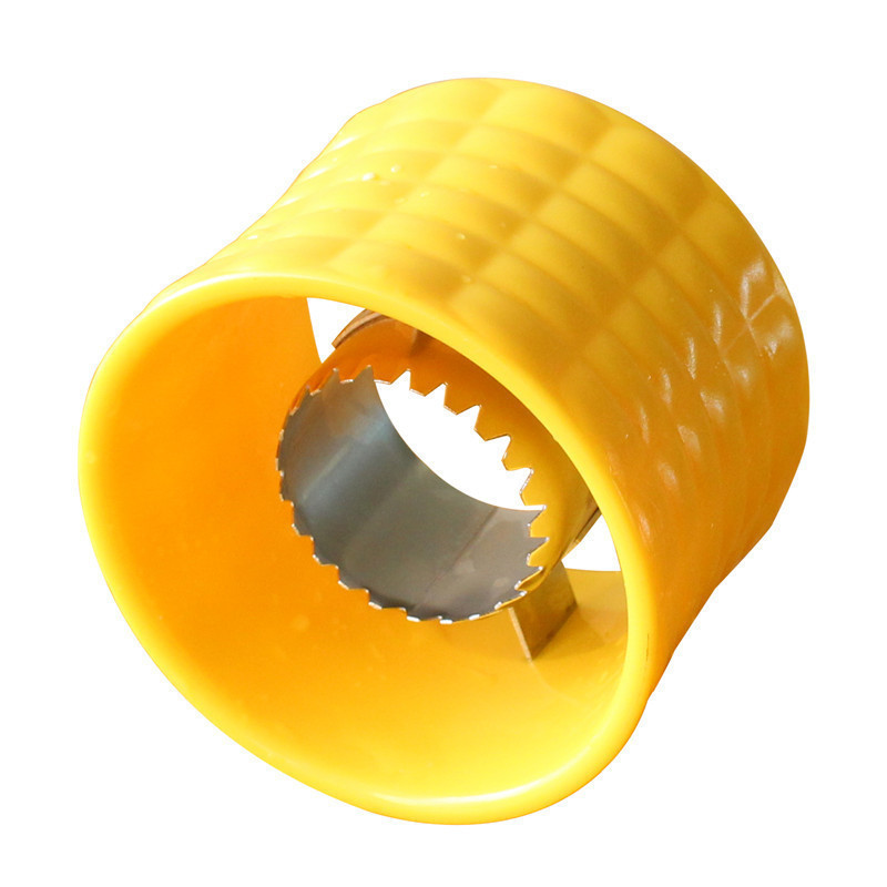 Transfronterizo fuente cepilladora de maíz trilladora de acero inoxidable creativo maíz gránulo stripper