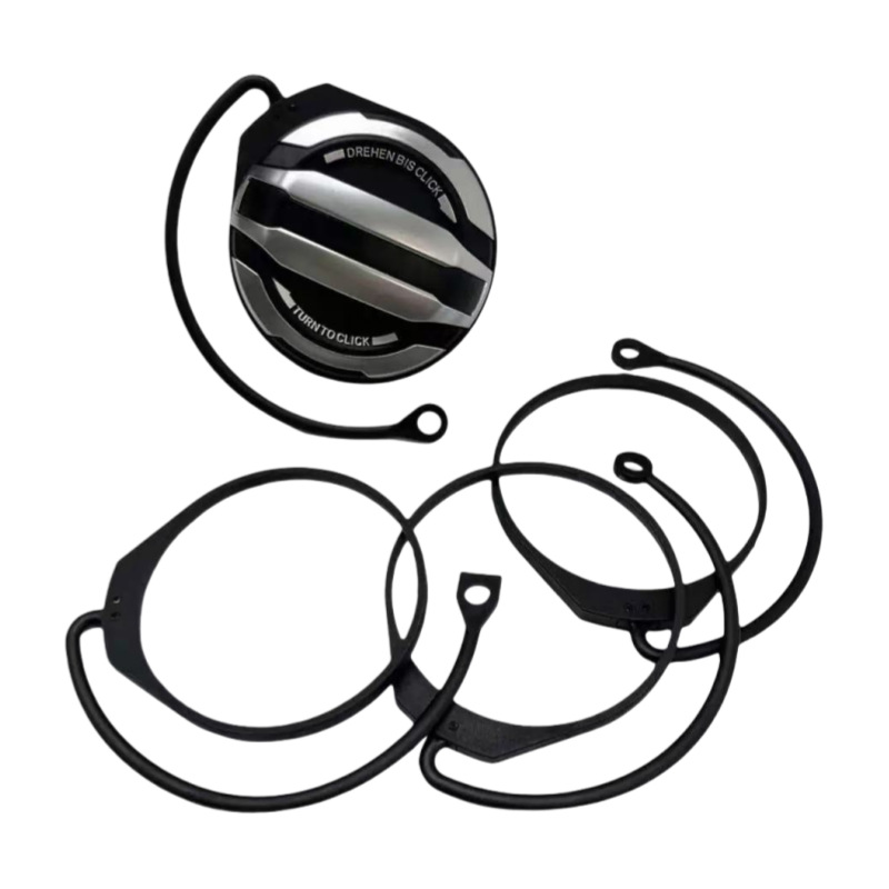 971044261 971044251 Is Suitable for Porsche Cayenne 718 Inner Cover Silver New Fuel Tank Cover Second Generation