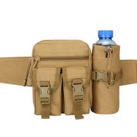 战术水壶包户外军迷多功能小腰包工具挎包骑行旅行男女运动小胸包
