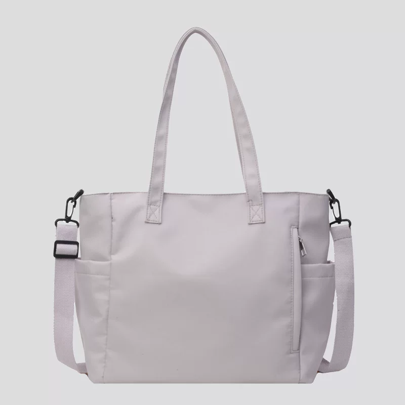 Waterproof nylon capacious cloth bag, one-shoulder bag