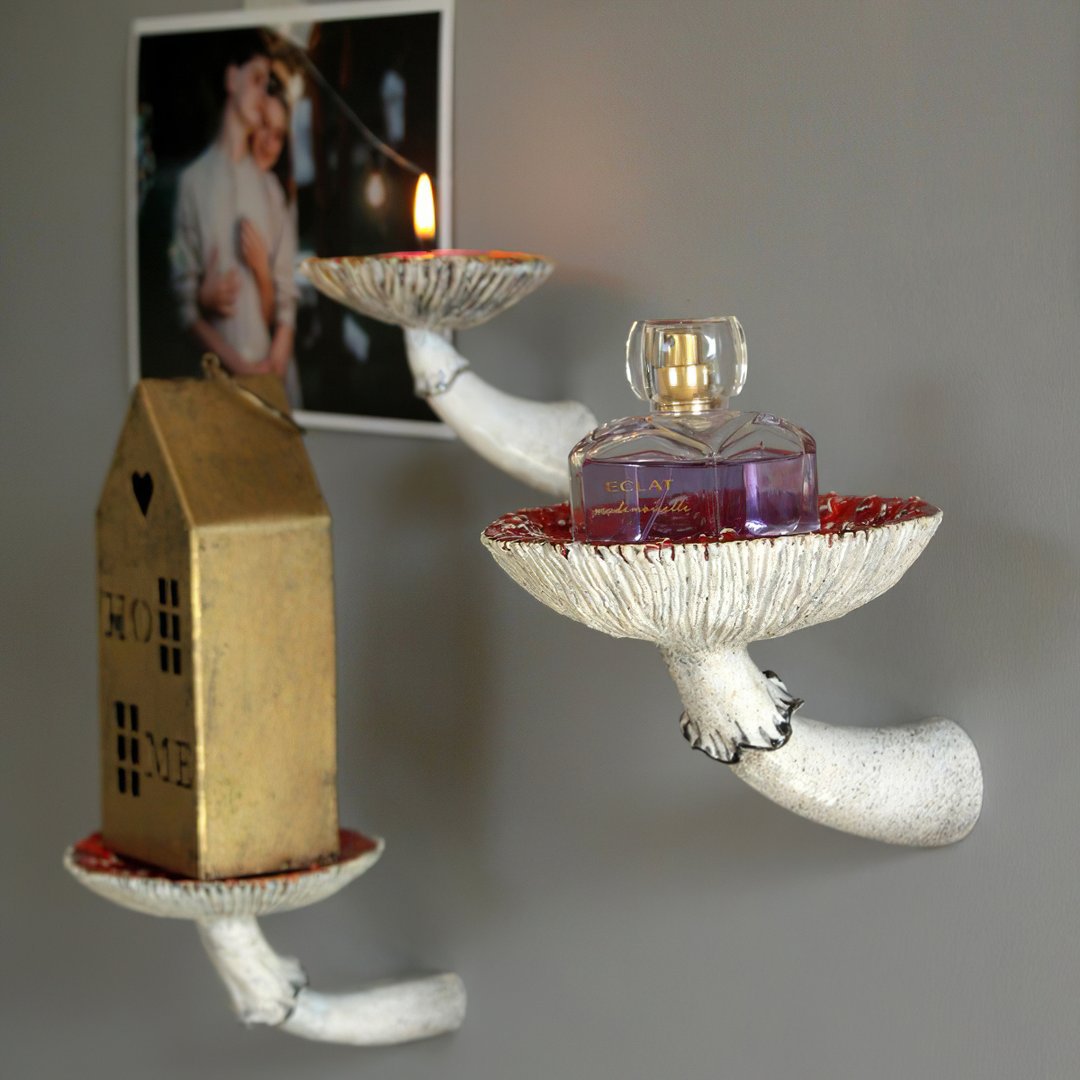 Mushroom Hanging Shelf