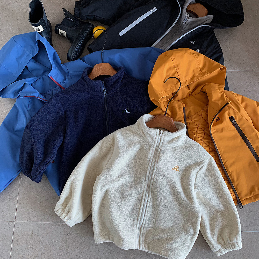 [Despacio especial de invierno sin reembolso] Kino niños encapuchados algodón chaqueta de invierno para niños 3 - en - 1 abrigo de asalto