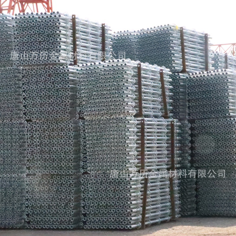 盘扣脚手架48mm建筑工地施工承插式圆盘式内架搭建脚手架防护架