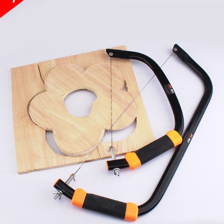 拉花锯手工线锯多功能曲线锯diy木工工具钢丝锯万用手拉锯子神器|undefined