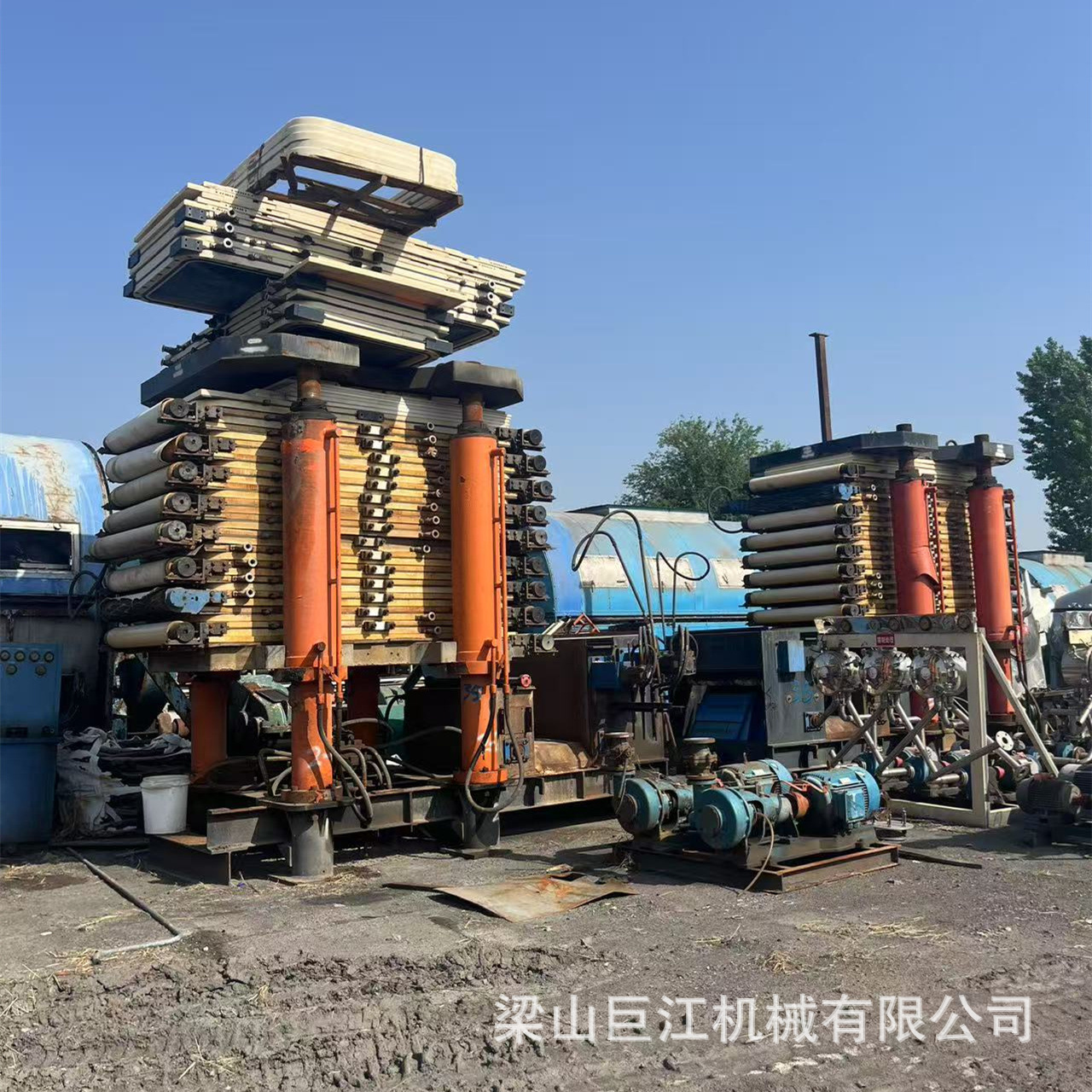 立式压滤机 45平方立式压滤机 二手多种平方立式压滤机处理