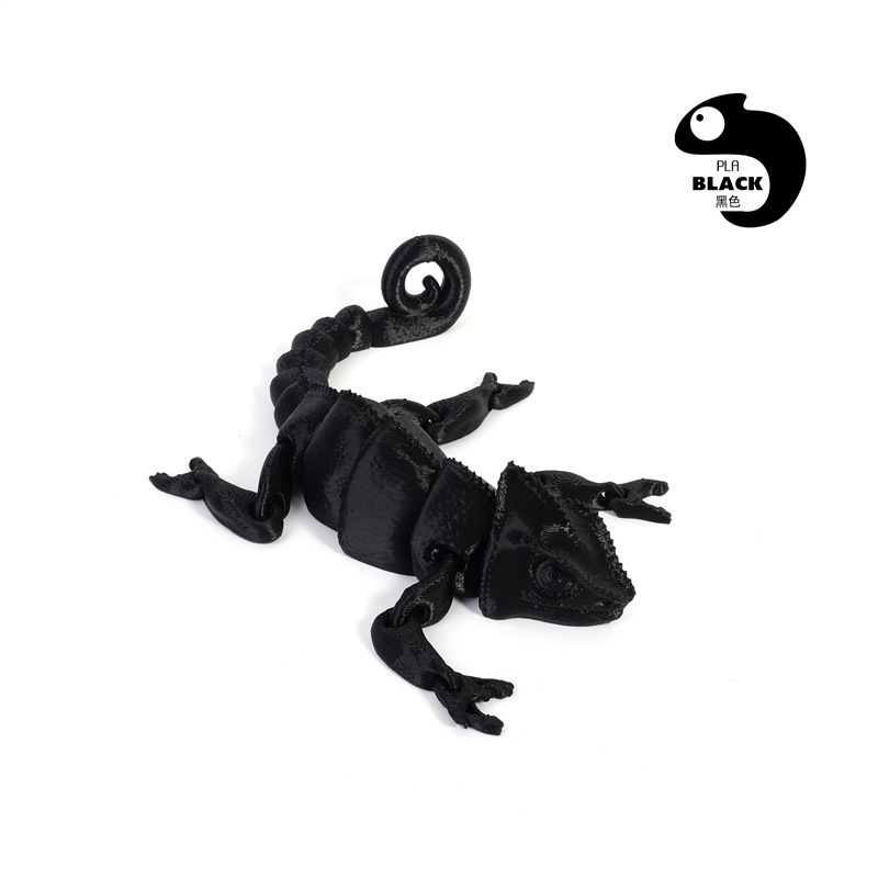 카멜레온-블랙-14.5cm