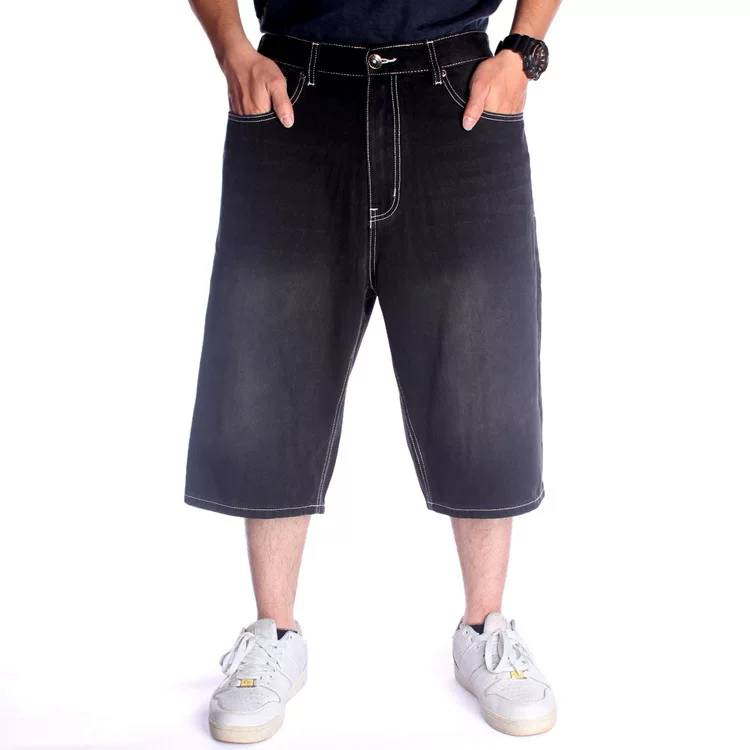 Trend black skateboard for leisure, trousers, jeans hip-hop style, (Cross-border trading), wholesale, European style -> Черная модная доска для отдыха, брюки, джинсы в стиле хип-хоп, (跨境 торговля), оптовая торговля, европейский стиль