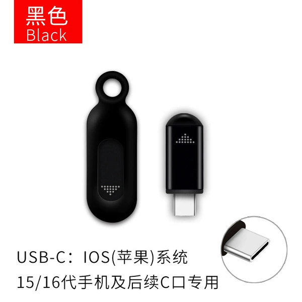USB-C for Apple 15 and above and Android Black
