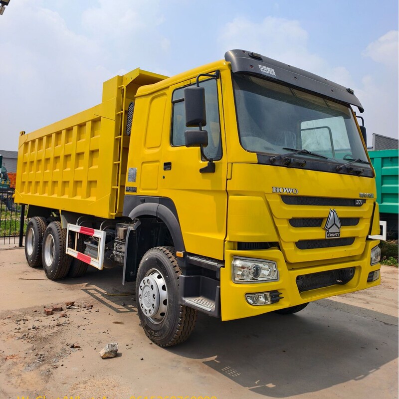 Cross-Border Howo 10-Wheel Dump Truck 371 Horsepower Powerful Dump Truck for Mining Area Transport with Rear Eight Wheels Cross-Border Howo 10-Wheel Dump Truck 371 Horsepower Powerful Dump Truck for Mining Area Transport with Rear Eight Wheels