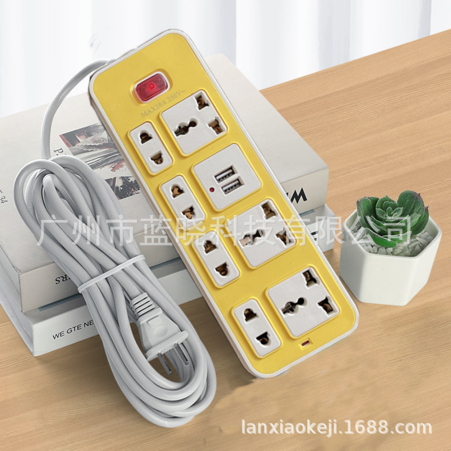 Suministro directo de fábrica de Tailandia comercio electrónico de Venta caliente plug-in de comercio exterior de Venta caliente USB socket agujero cableado interruptor de la placa de exportación dedicado