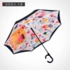 Automatic double-layer umbrella, street transport