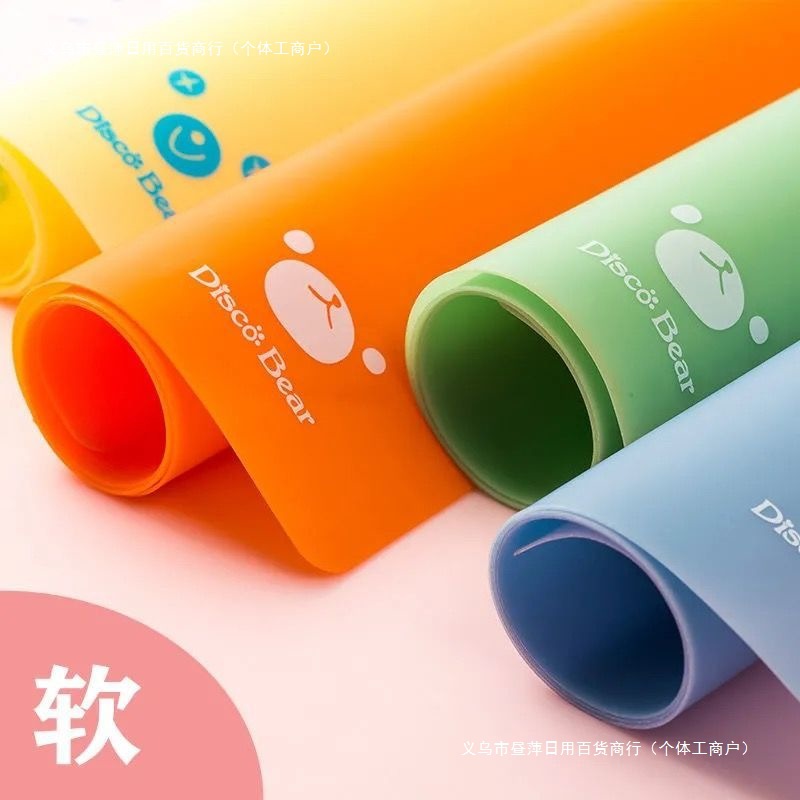 Student Exam Pad Writing Soft Pad Calligraphy Pad Colorful Kidsren's Placemat Painting Table Mat with Scale Free Shipping