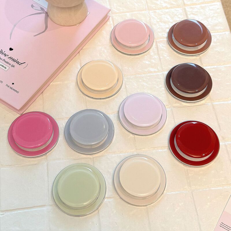 High-End Ins Style Pure Color Simple Magnetic Magsafe Mobile Phone Holder Small Fresh Candy Color Retractable High-End Ins Style Pure Color Simple Magnetic Magsafe Mobile Phone Holder Small Fresh Candy Color Retractable