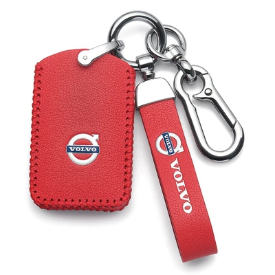 Suitable for Volvo Static Rod/Key Bag - volvo-a-side-button-red