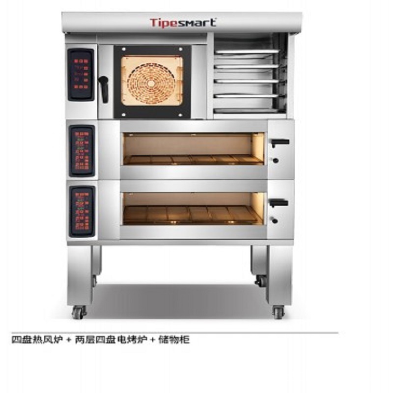 跨境出口烘焙设备 烤箱模块化组合 兼具热风炉和发酵箱全部优点