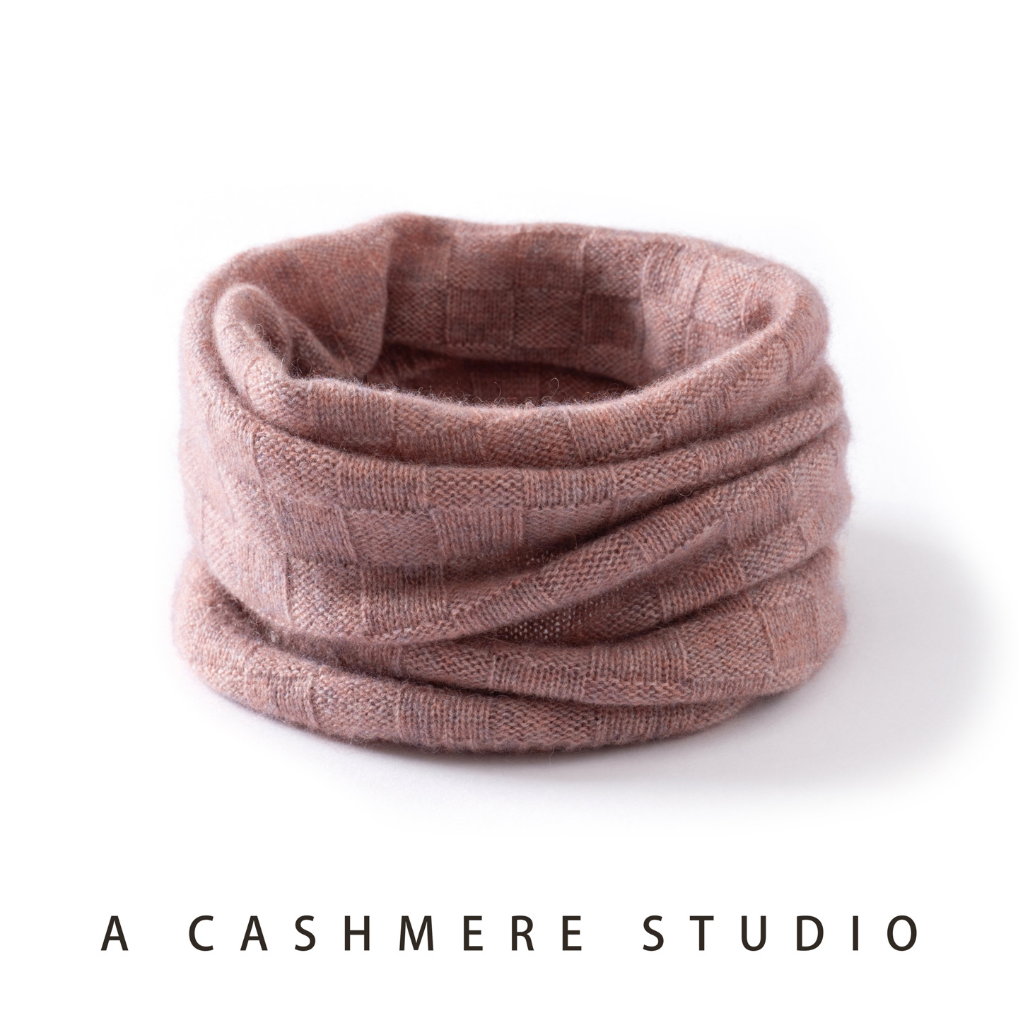 2026 New Autumn Knitted Warm Neck Protector Cashmere Scarf Unisex Neck Warmer Solid Color Plaid Versatile