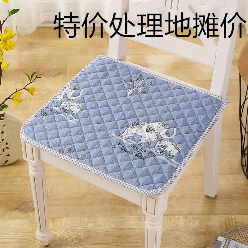 Подушки для сидений, универсальные подушки на все времена года, комплекты табуретов, подушки для стульев, чехлы для стульев, гостиничные принадлежности, шахматные и карточные комнаты, домашние стеганые подушки.