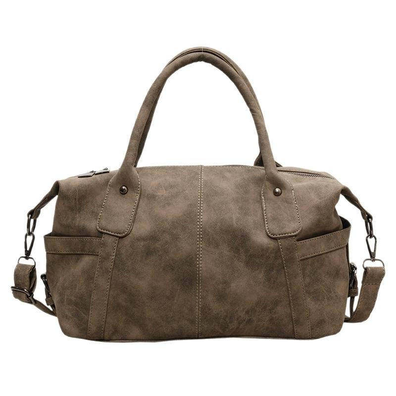 Winter Retro Shoulder Bag, Matte Finish, Capacious One-Shoulder Design, 18×7.5×10 cm